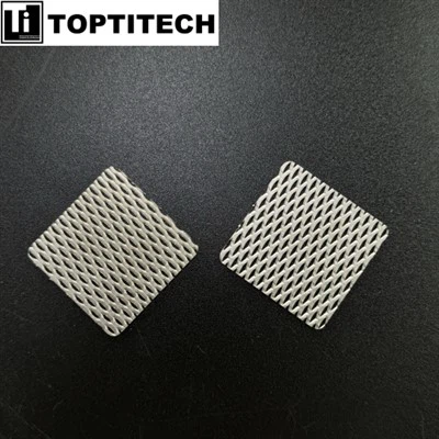 इलेक्ट्रोलाइज़र के लिए टाइटेनियम जाल